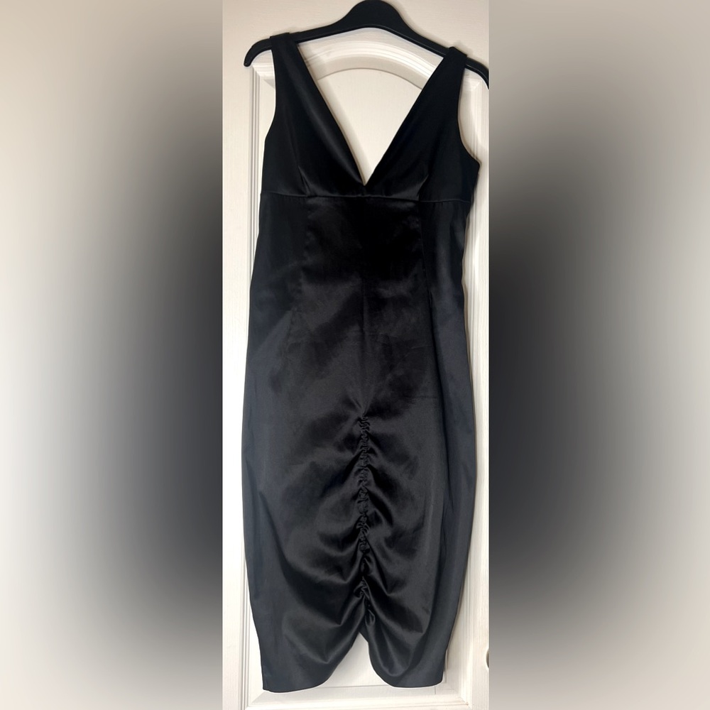 Dolce & Gabbana Satin Ruched Dress 
#treatyoself - Picture 2 of 11